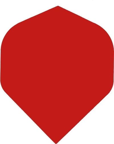 Poly Red - Dart Flights