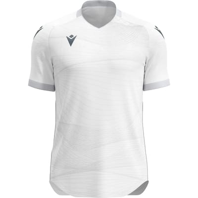 Macron Wyvern Eco Shirt Korte Mouw Heren - Wit / Zwart | Maat: 3XL