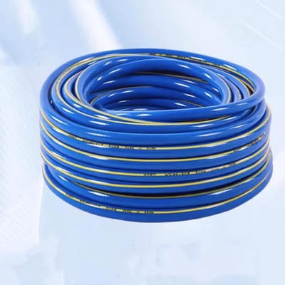 Tuinslang PVC - Flexibele Irrigatieslang - Tuin Water Geven - Anti-lek Versterkte Buis - 50 meter - Blauw