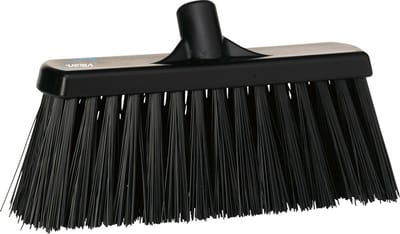 Vikan Hygiene 2915 bezem hard 33cm heavy duty - Zwart