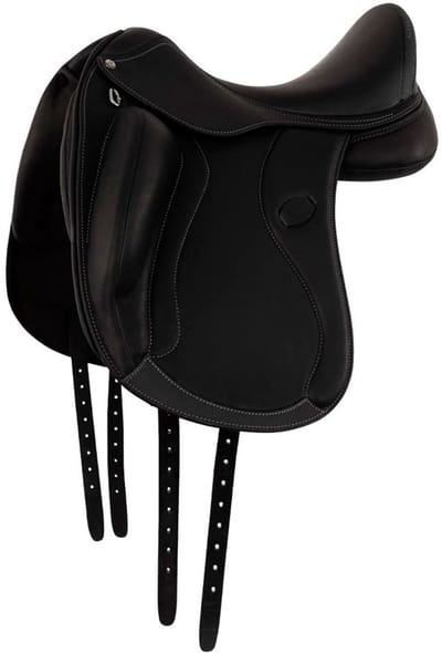 Acavallo Raffaello Dressuur Zadel Zwart 17.5´´