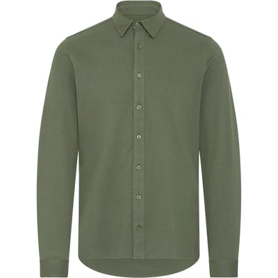 Piquét blouse met lange mouwen jersey Casual Friday Arthur BU