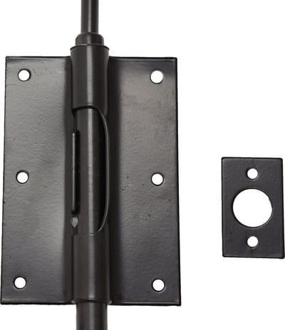 Wovar Staartgrendel Zwart Verzinkt 40 cm | Per Stuk