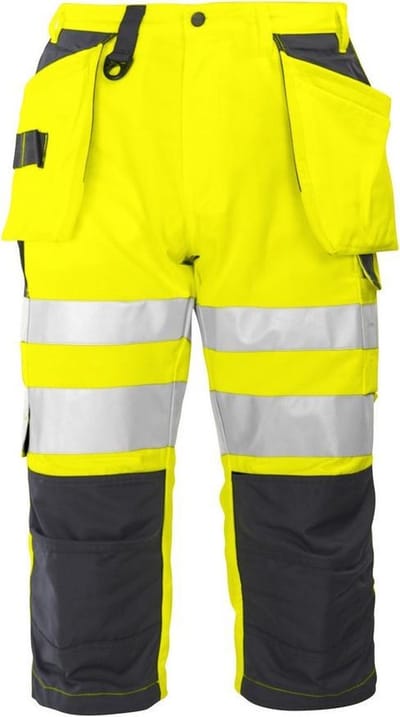 ProJob 6510 SIGNALISATIEPIRATENBROEK EN ISO 20471 KLASSE 2 646510 - Projob geel - 44