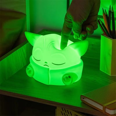Paladone Products Star Wars The Mandalorian Squishy Glo Silicon Light Grogu 15 cm Lamps / Lights