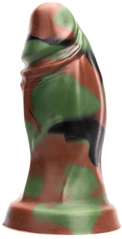 Kiotos Revolt - Dildo Fantasie - Green Army - 07 - Large - 21,5 x 8 cm
