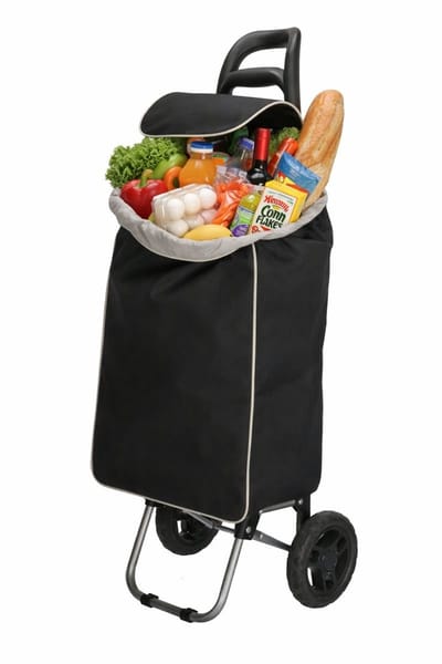 Runaway Shop & Go Boodschappen Trolley met afneembare tas Shopping Kar