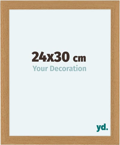 Your Decoration - Fotolijst 24x30 cm - MDF - Beuken - Como