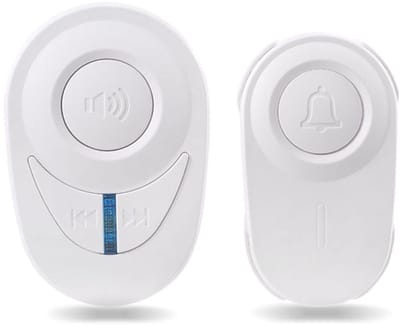 Dailygoody - Life Alert System - Draadloze Alarm Necklace - Geschikt voor Ouderen - Comfortabel en Handig - Voor Thuiszorg - Inclusief Montagebasis