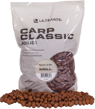 Ultimate Carp Classic Boilies 15mm 5kg - Krill - Boilies