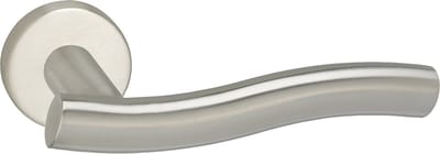 Deurkruk - Impresso Chester - Voor binnen - Rond - RVS - 2 stuks