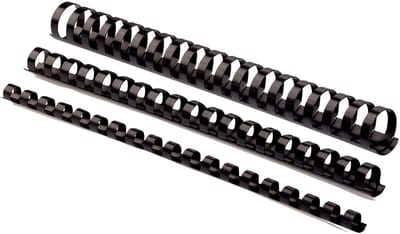 Fellowes bindruggen 28 mm zwart, 50 stuks