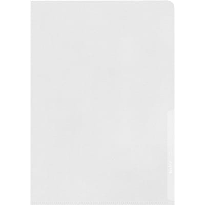 Leitz Premium A4 Zichtmap - 30% Pre-consumer Gerecycled Plastic - 100 Stuks - Transparant