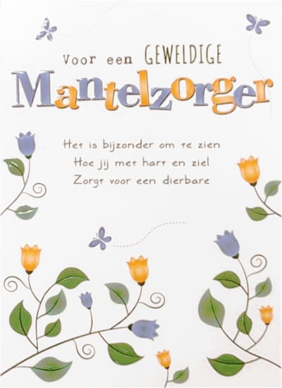 Kaart - Artige - Intense - Voor een geweldige mantelzorger - TE050-C