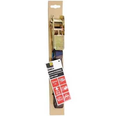 Sencys Ratelsjorband Legergroen - 5mx25mm - 500kg