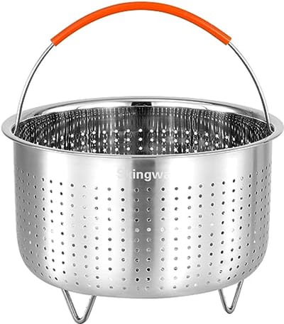 Stoomboot Mand voor Instant Pot - Roestvrij Staal Steamer Insert voor Koken