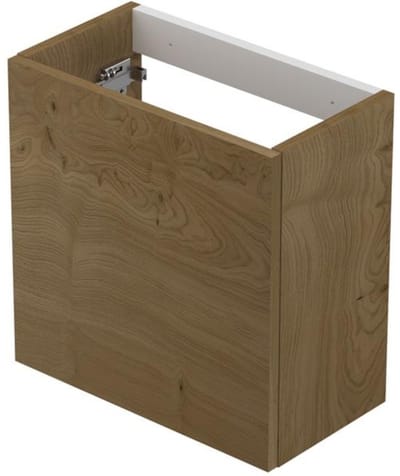 INK - Fontein Onderkast P2O Deur Greeploos Fineer Universeel Draaiend - 400x220x400 mm - Natur Fineer