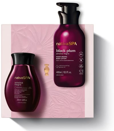 NATIVA SPA BLACK PLUM Geschenkset