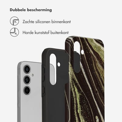 Selencia Hoesje - Geschikt voor Samsung Galaxy A55 (5G) - Backcover - Chic Marble