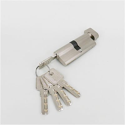 Voordeurslot Cilinder - Deurslot Cilinder - Huisbeveiliging Verbeteren - Anti-Pick Anti-Boor - 80mm - Messing