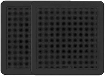 Luidspreker Vierkant - Audio Box - Muziek Luisteren - 7.7 Inch Grootte - Tafelmontage - Zwart