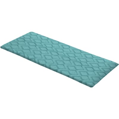 Madison - Bankkussen - Graphic sea blue - 120x48 - Blauw
