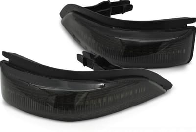 Spiegelknipperlichten - Toyota Yaris III 2011-2019 - LED - smoke