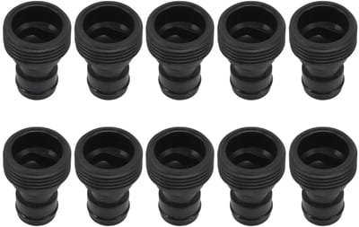 Dailygoods - Tap Connector G3/4 Buitendraad - Snelkoppeling - 10 Stuks - Tuinirrigatie - Kunststof - Geschikt voor diverse tuinprojecten