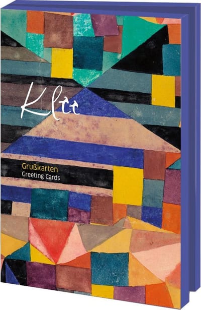 Kaartenmapje met env, groot: Paul Klee, SMB