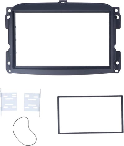 2Din Stereo Radio Fascia Central Control Audio DVD Navigation Frame voor 500L - 2012-2015 - Auto-accessoires - Installatie