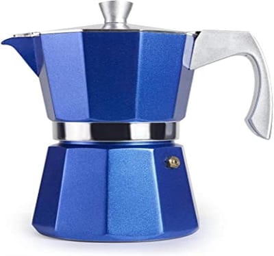 Moka Express Percolator voor Koffie, 9 Kopjes, Geschikt voor Inductie