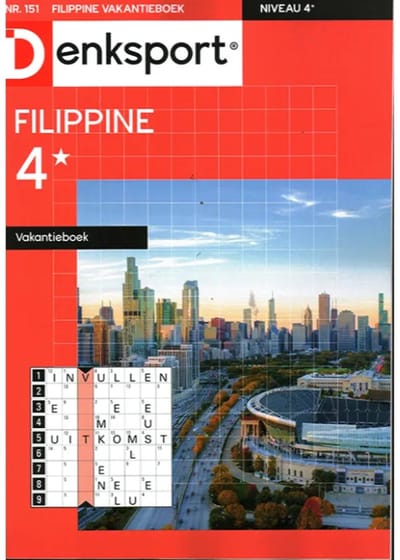 Denksport Filippine Vakantieboek - 4* 151 2025