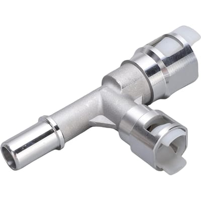 Metalen Verwarmingsslangconnector 15055343 Lekvrije Auto Kachel Inlaatslang Fitting voor SUV Pick-up Truck gray