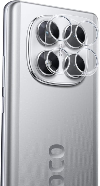 Camera Lens Protector - Geschikt voor Xiaomi Poco X7 - Extra Sterk - Gehard Glas - Camera Screenprotector - Beschermglas - Tempered Glass - Screen Protector
