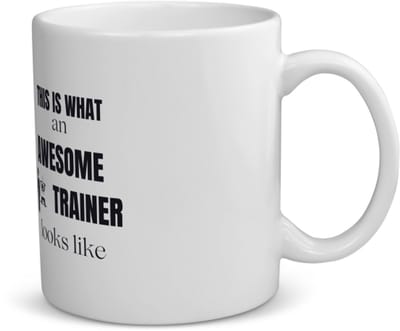 Akyol - this is what an awesome trainer looks like koffiemok - theemok - Trainer - cadeau trainer - cadeau - coach cadeau - bedankt voor alles - 350 ML inhoud