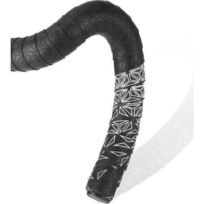 2 Pièces Bande de Guidon Antidérapante PU Vélo de Route Absorption des Chocs Bande de Guidon Avec Embouts de Guidon Pour Vélo Raquette Outils de Cyclisme gray