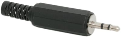 10x Jack Stekker 2,5 mm Stereo – Kunststof Audio Plug met Trekontlasting – 2.5 mm Jack Connector - 10 Stuks [05102]
