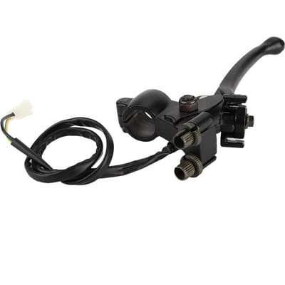 1 stuks 78   22mm Motorfiets ATV Dubbele Handgreep Remstang Remhendel Remstang black