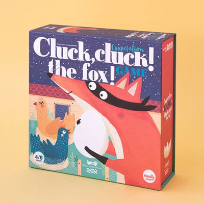 Londji Cluck Cluck The Fox - Samenwerkingsspel voor 4 tot 8 jaar