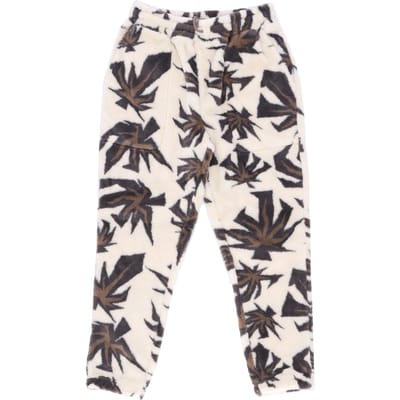 Lowell Bear Jacquard Sherpa-broek voor heren, naturel