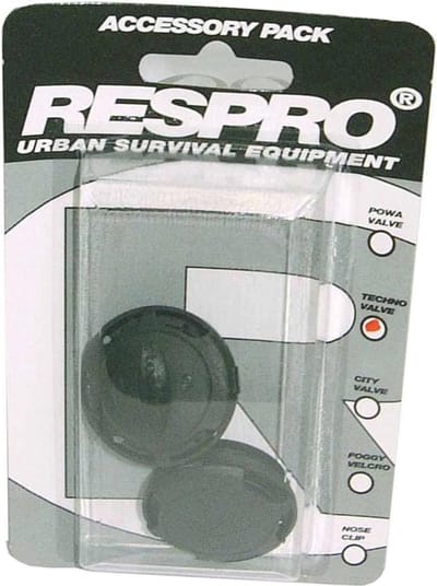 Universele Ventielen voor City Maskers - 2-Pack Zwart