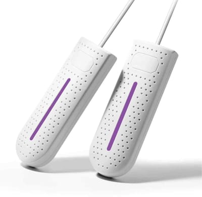 longziming -Elektrische Schoenendroger met 360° Warmtelucht – Draagbare Schoenverwarmer en Stiefeldroger met Antibacteriële Functie – Sneldrogende Droger voor Ski-, Sport- en Hardloopschoenen, Sokken en Laarzen