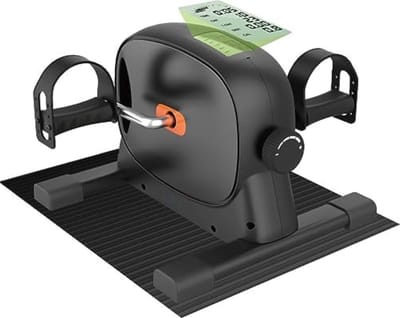 Stoelfiets - Stoelfiets bewegingstrainer - Stoel fiets - 40 x 30 x 30 cm - Zwart