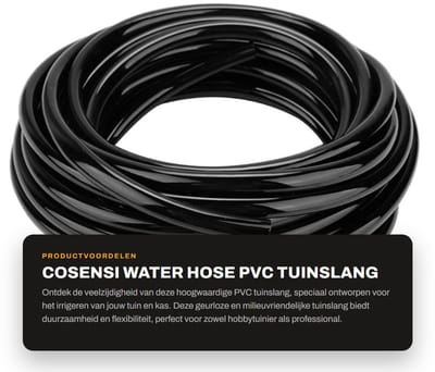 Dailygoods- Tuinslang 30 Meter - PVC Tuinslang - Tuinslanghouder - Tuinslang Koppelingen - Tuinslang Spuitpistool - Duurzaam en Milieuvriendelijk - Irrigatieslang