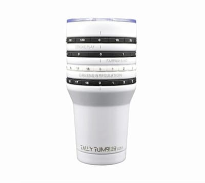 Golf Tumbler 30 oz - Dubbele Wandisolatie en Lekvrij Deksel voor Scorehouden