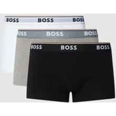 Boxershort met elastische band met logo in een set van 3 stuks