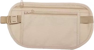 Scoby - Heuptasje - Geldtasje - Moneybelt - Vakantietas - Reistas - Beige