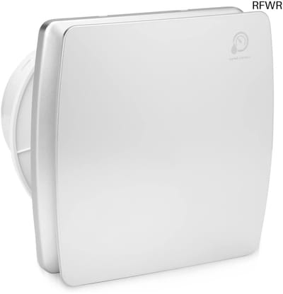 RFWR® Badkamerventilator 150 mm met vochtsensor en stille werking voor badkamer, keuken en kelder