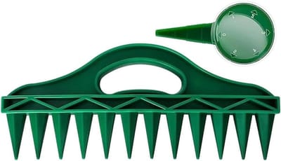 SnelShoppen - Seed Diffuser 3-Delige Handzaai Set met 12 Gaten, Zaaihulp voor Tuinieren, Plant Spacers met Verstelbare Zaden Dispenser voor Groenten e
