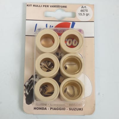Galet rouleau de variateur Leovince pour Scooter Piaggio 250 Hexagon 2001 à 2017 23.8x18 15.5Grs Neuf